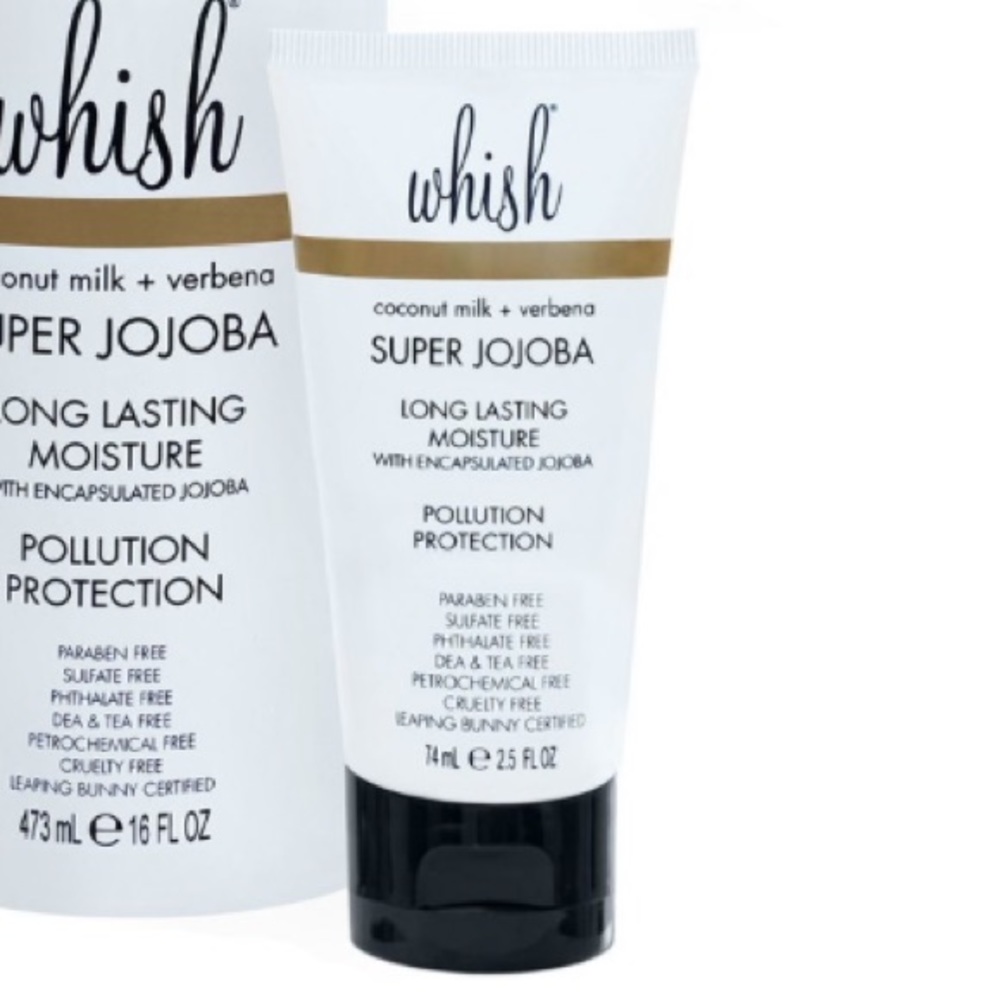 Whish Moisturizer With Coconut Milk, Verbena, and Jojoba